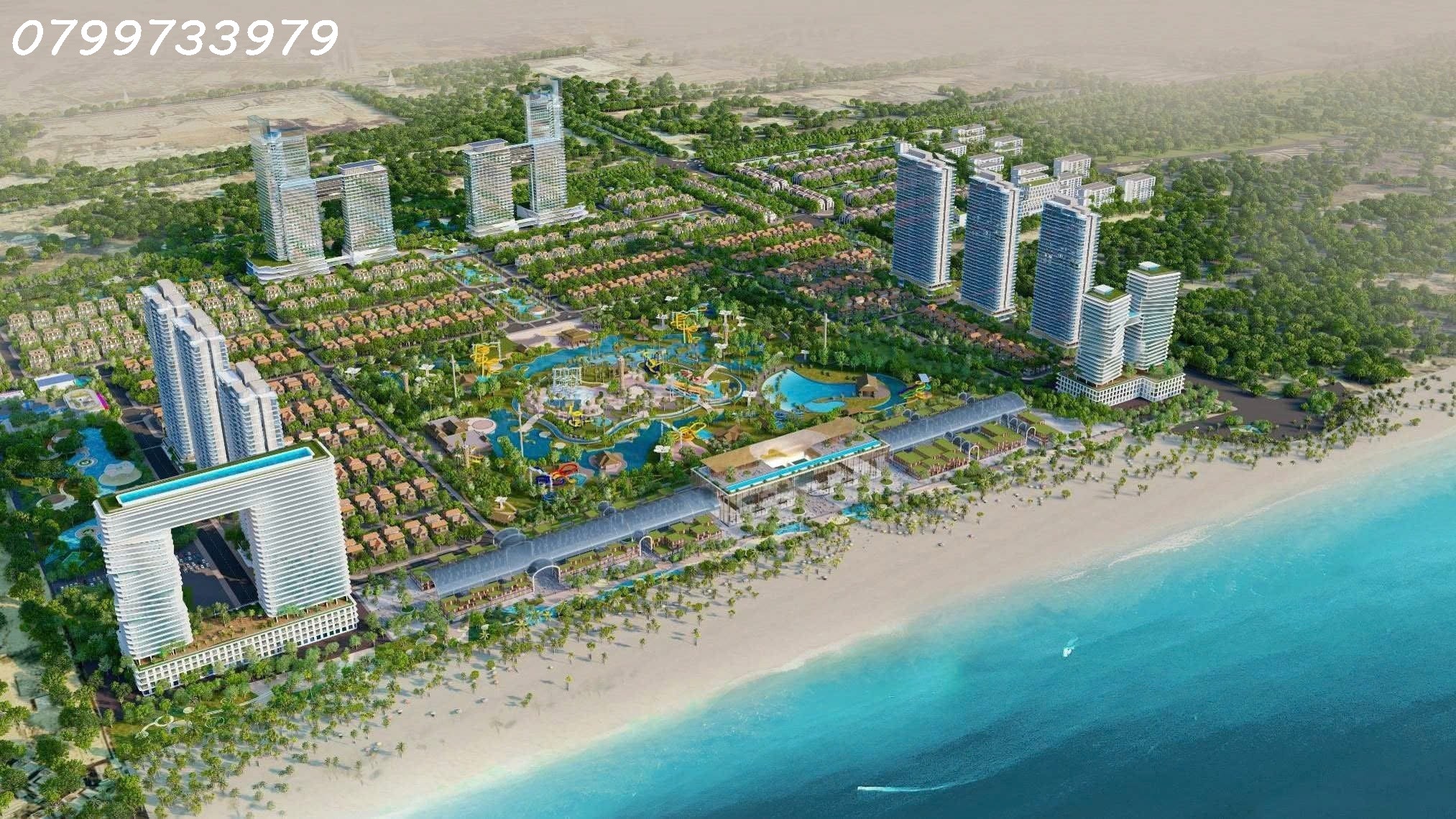 Căn hộ 1PN, 45m², 3.9 tỷ, Thành phố Vũng Tàu, view biển, khu đô thị 5 sao 0799733979 - Ảnh chính